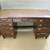DESK  FULL ADULT SIZE  WOODEN  BROWN 2 thumbnail