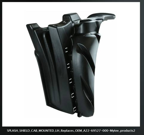 SPLASH SHIELD CAB MOUNTED (Inner Fender Wells) 1