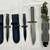 Alpha Outpost SCIMTAR M9-Style Bayonet + 2 Black Daggers Fixed Blade K 3 thumbnail