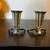 Pair Jagermeister Shot Glasses Pewter Stag Head Barware 7 thumbnail