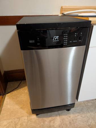 Portable Dishwasher SPT Model# SD-9241SS 1
