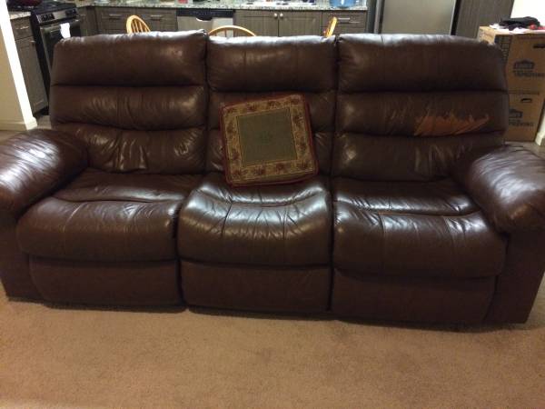 Ashley recliner 3 seater 1