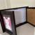Frontgate Photo Wall-Mount Cork & Whiteboard Cabinet in Cherry Wood 9 thumbnail