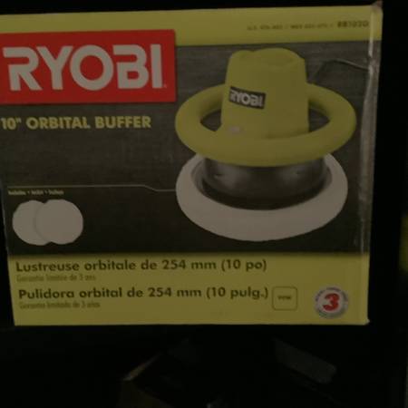 Ryobi Orbital Buffer NIB 1
