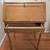 Solid Oak Secretary Drop Front Desk 4 thumbnail