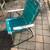 Vintage aluminum folding beach chair by Sunbeam A93 1 thumbnail