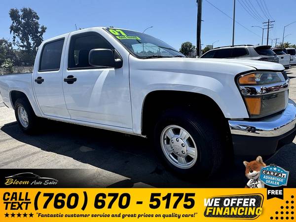 2007 Chevrolet Colorado LTCrew Cab SB PRICED TO SELL! - $8,990 (Bloom Auto Sales)63440526343169124