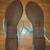 Just Fab Evi Green/Silver Size 9 Women's Sandals 3 thumbnail