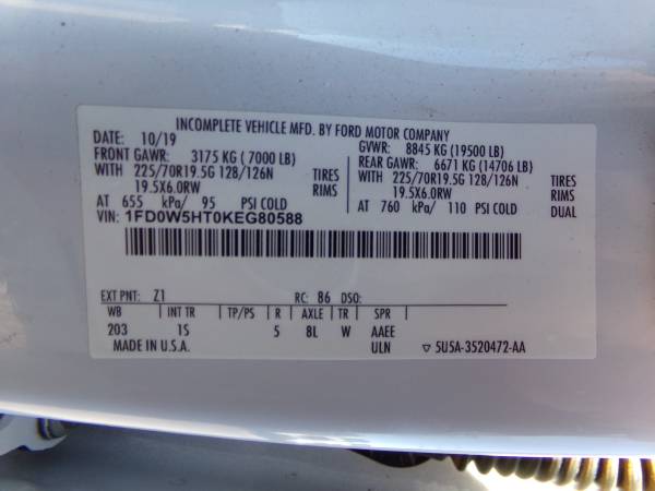 2019 Ford f550 f-550 - Photo 8