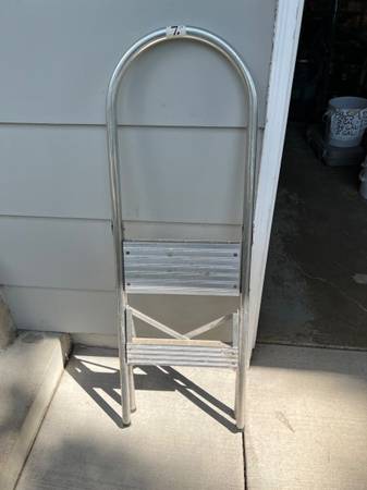 Aluminum Two Step Step Stool 1