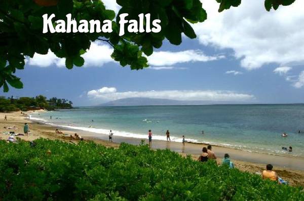 $995 / 1br - Kahana Falls Maui, en la playa de Lahaina beach (Waianae)63686672830849120