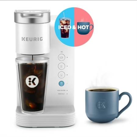Keurig K-Express Essentials Plus, Iced and Hot Single-Serve K-Cup Pod Coffee Mak 1
