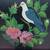 Amazing, $450 Large framed original painting of birds 6 thumbnail