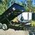New 7' x 16' Bumper Pull Hydraulic Dump Trailer w/ Ramps 2 thumbnail