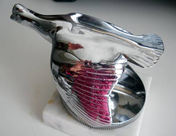 Original Ford Model A Flying Quail Chrome 1