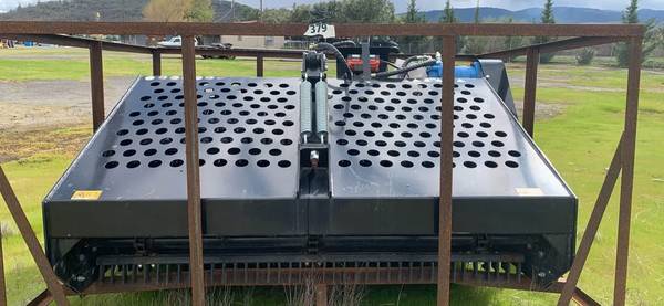 Skid Steer Landscape Rake 1