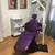 DESIGNER DENTAL CHAIR, OBO PMU, LASHES ETC… PRINCE PURPLE GLITTER! 4 thumbnail