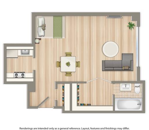 $1,625 / 427ft2 - All Utilities Included, Rooftop Lounge (Dupont Circle)63896153453442120