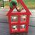 A Merry Little Christmas Display w/mice + red house 1 thumbnail