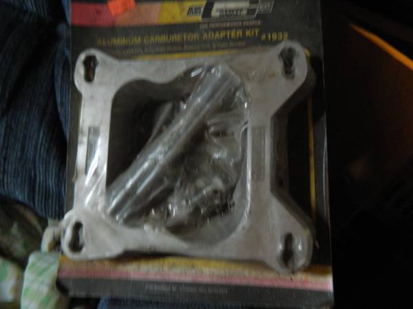 Mr. Gasket alum. carburetor adapter kit #1932 1