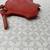 Kate Spade Pig Coin purse piggy bank coin pouch zipper Red Patent 3 thumbnail