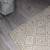 Chilewich 23" x 36" Silver/White Rug Terrastrand Yarn Latex Backing 9 thumbnail