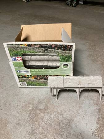 Suncast Border Stone Edging - 1 box 1