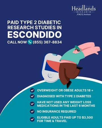 Paid Weight Loss Study For Type 2 Diabetics 1