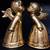 Trio Angels Cherubs Candle Plant Holder Pillar + other cherubs 6 thumbnail