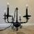 AMAZING Vintage Paul Ferrante Queen Anne replica Wrought Iron Chandelier 7 thumbnail