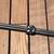 59" antique solid wrought iron hand forged curtain rod or tapestry rod 7 thumbnail