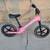 Pink strider classic balance bike 3 thumbnail