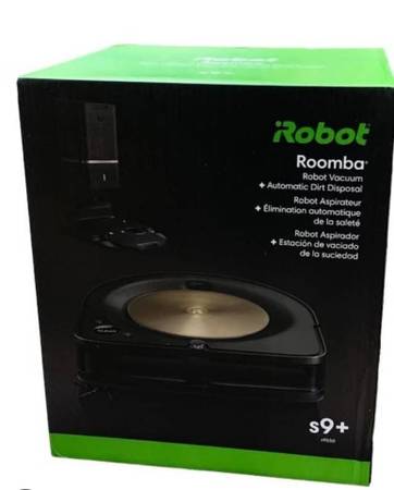 New iRobot Roomba S9+ Wifi Self-Emptying Robot Vacuum 1