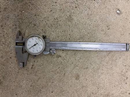 Vernier Calipers - Shars - Shock Proof Dial Caliper .001" Graduation 1