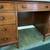 Vintage Solid Cherry Desk with Leather Top 6 thumbnail