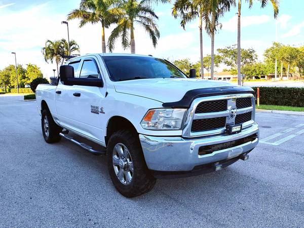 2016 DODGE RAM 2500 CUMMINS 6.7L TRADESMAN 4X4 $3000 DOWN FINANCE ALL - $19,890 (FREE SHIPPING IN THE USA FROM OUR FLORIDA DEALERSHIP)63617454176899123