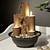 Alpine Corporation - 11" Indoor Tiered Column Tabletop Fountain 5 thumbnail
