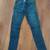 Vince straight leg jeans with leather trim. Size 28 5 thumbnail
