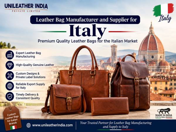 Premium Leather Bag Manufacturer and Supplier for Italy 1