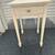 Accent table or night stand w drawer in distressed antique white 1 thumbnail