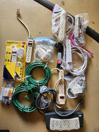 Extension Cords And Surge Protectors Set Of 20 Various Lengths NEW - $100 (Pembroke Pines)63471413935873120