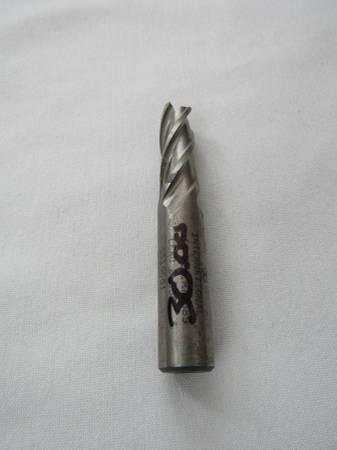 4 Flute Re Grind 1/2" High Speed End Mill 1