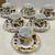 ALPINE CUISINE ESPRESSO DEMITASSE CUPS & SAUCERS ITALY SET OF 6 1 thumbnail