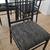 DINING SET, METAL WITH GLASS AND 6 CHAIRS 11 thumbnail