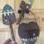 Garden Wall Decoration, bird house, bee hive, flowers NEW 1 thumbnail