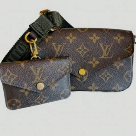 Louis Vuitton monogram felicie strap & go crossbody bag 1