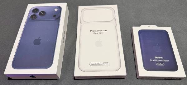 iPhone 17 Pro Max- Deep Blue -2TB  A3257 NEW SEALED Warranty & Acc. 1