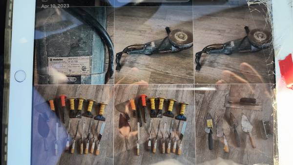 Concrete tools/grinder 1