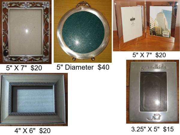 Several Silver Frames and more 1