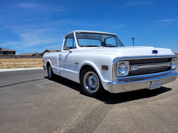 1969 Chevrolet C10 LS Swap Short Bed Fleetside - $45,000 (fairfield / vacaville)63617527217921122